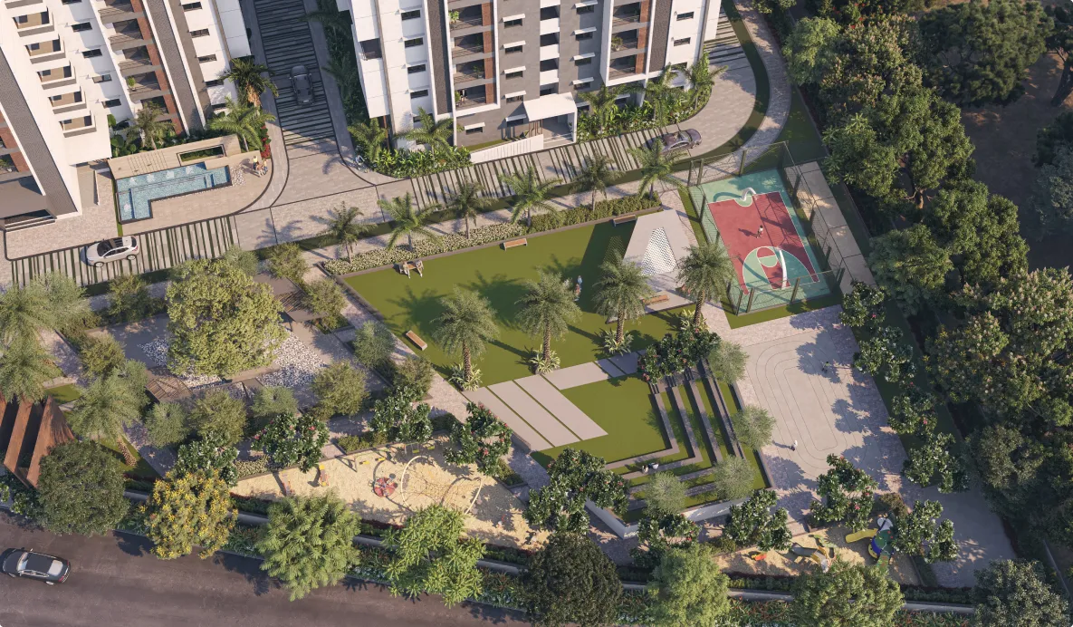 MBMR VIHA exterior aerial landscape view